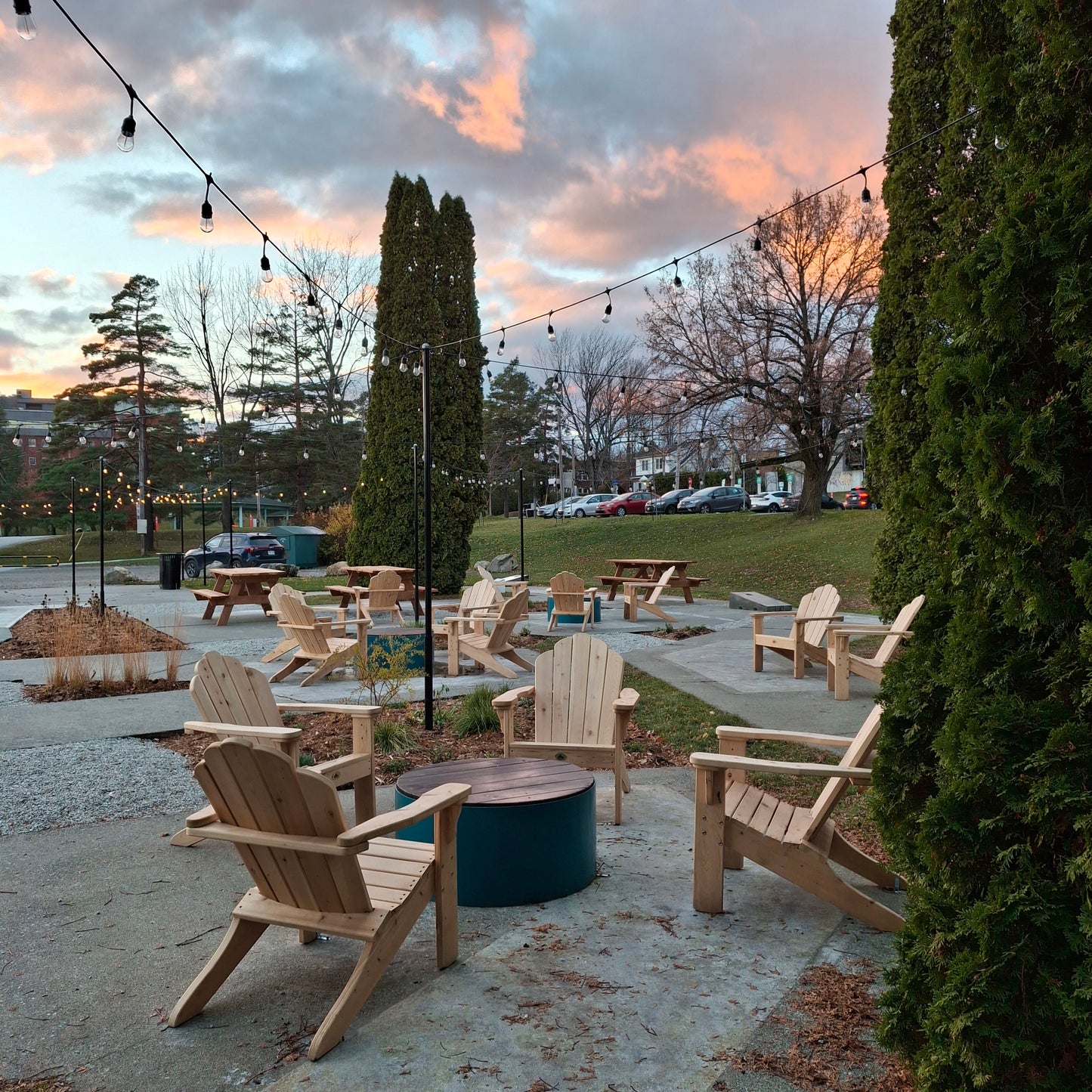Rest area in Sherbrooke