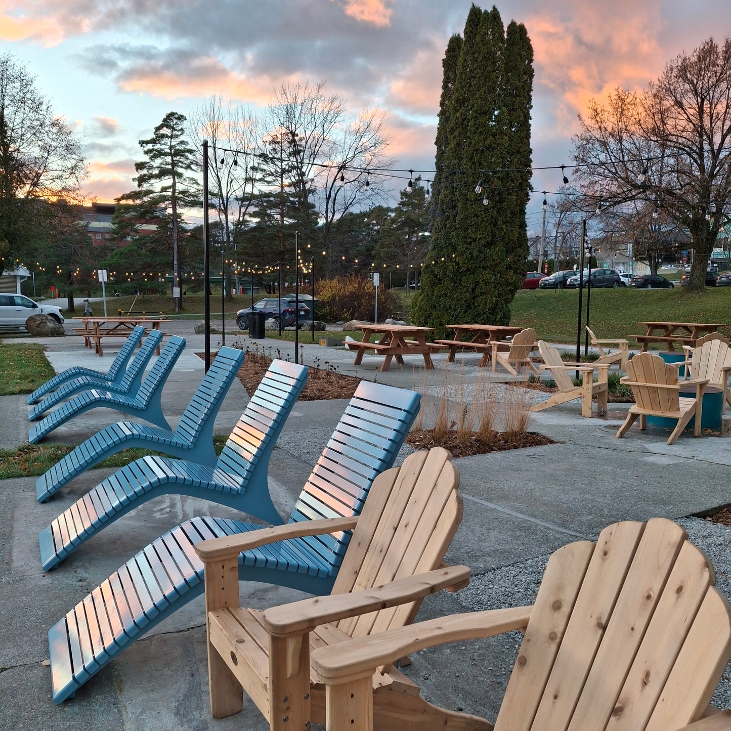 Rest area in Sherbrooke
